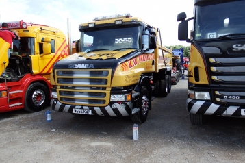 KW Purvis Scania T-cab 6 wheeled tipper