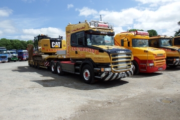 KW Purvis Scania t-cab low loader